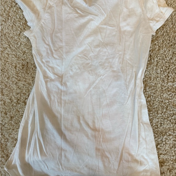 Smart Set Floral Print Top - White and Red - Picture 2 of 3